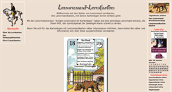 Desktop Screenshot of lenormand-lernkarten.de