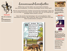Tablet Screenshot of lenormand-lernkarten.de